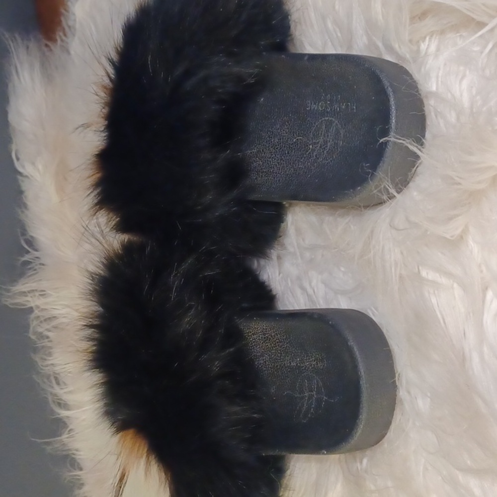 Real Fur Sandals - Picture 4 of 12